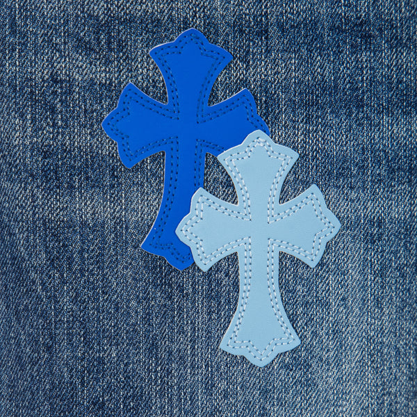 EXCLUSIVE CROSS PATCH DENIM