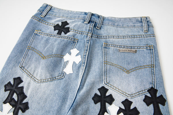 EXCLUSIVE CROSS PATCH DENIM