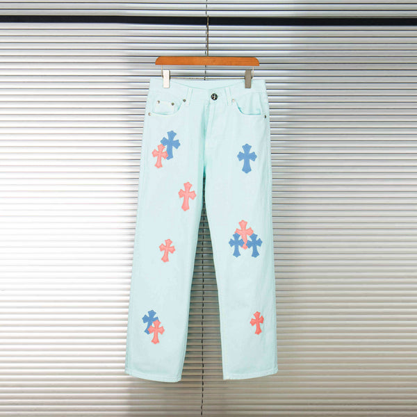 EXCLUSIVE CROSS PATCH DENIM