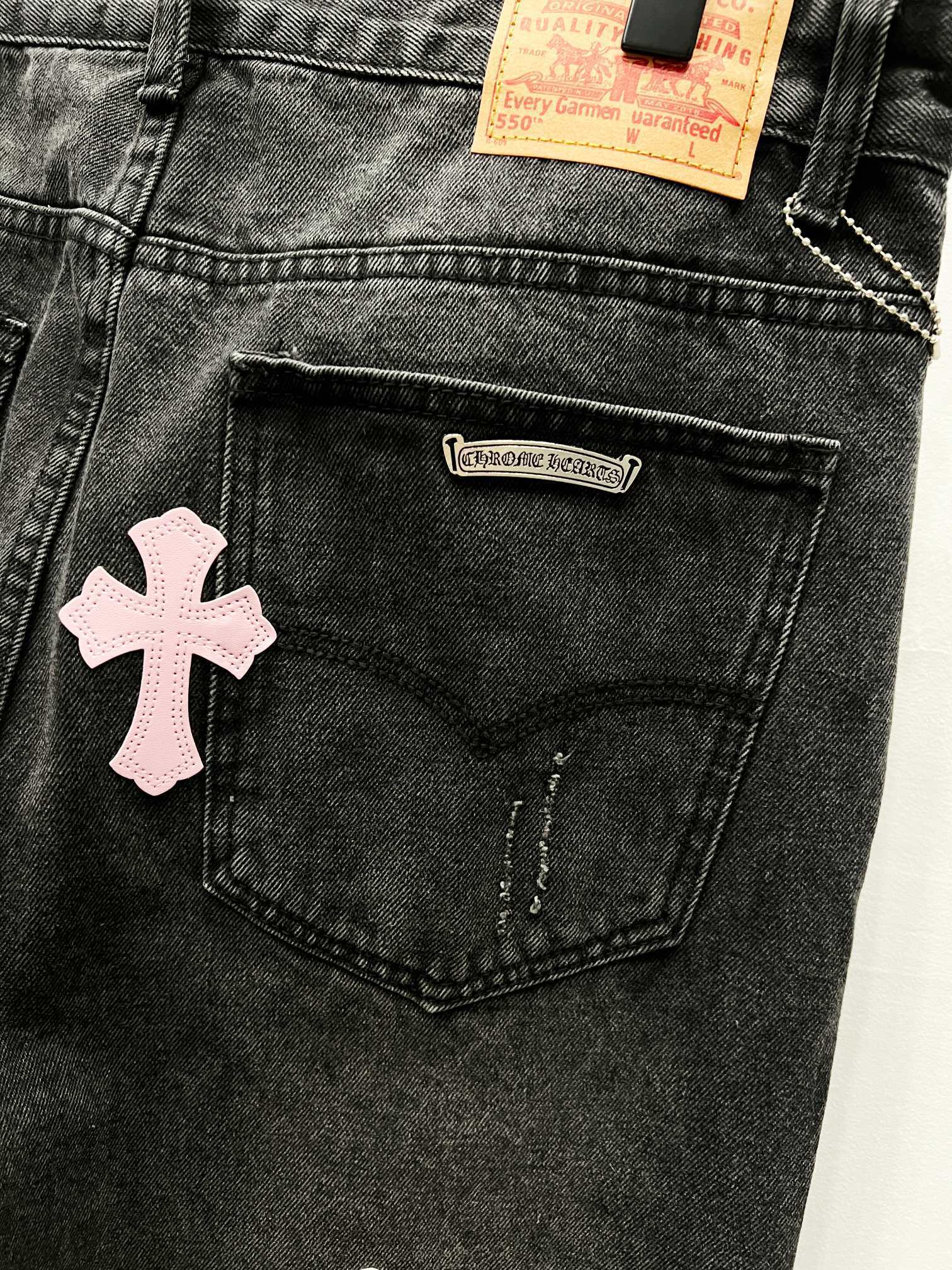 EXCLUSIVE CROSS PATCH DENIM