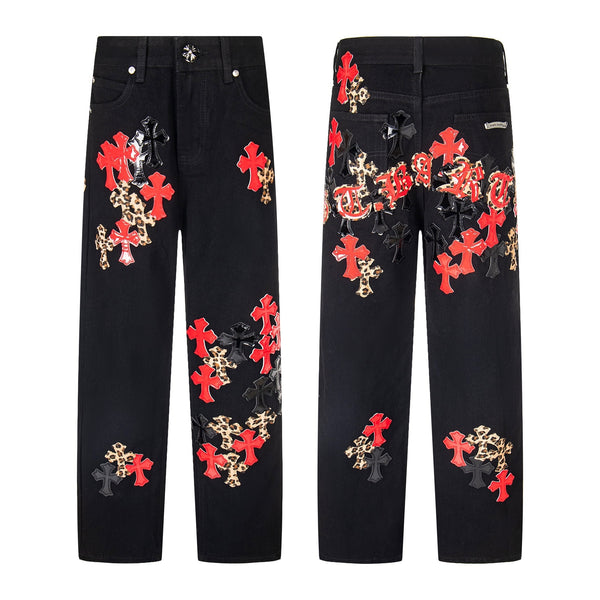 EXCLUSIVE ST. BARTH CITY CROSS PATCH DENIM