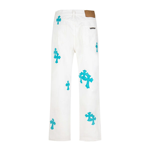 EXCLUSIVE CROSS PATCH DENIM