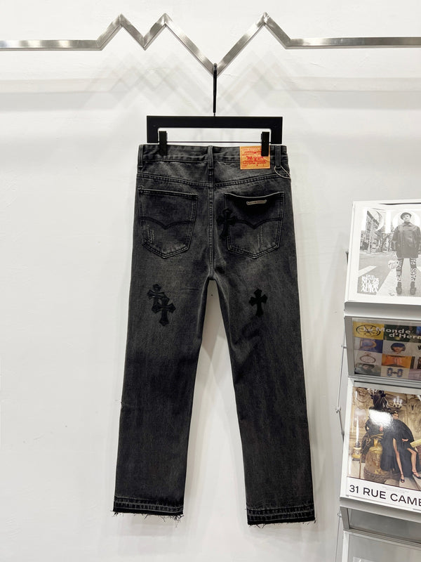 EXCLUSIVE CROSS PATCH DENIM