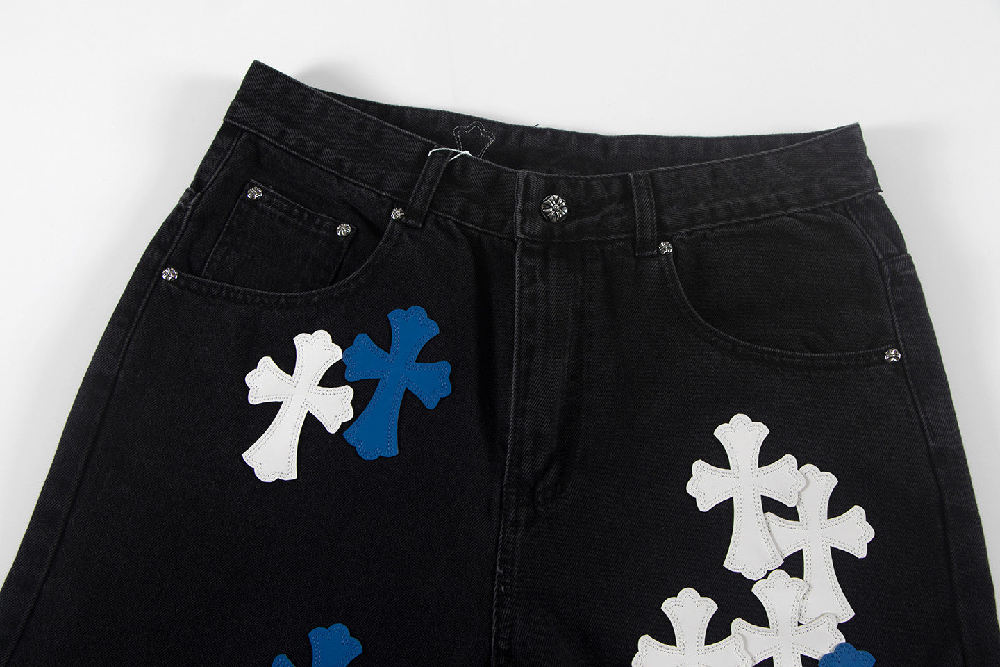 EXCLUSIVE CROSS PATCH DENIM
