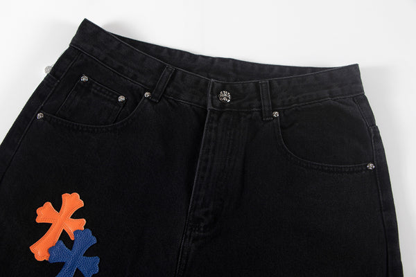 EXCLUSIVE CROSS PATCH DENIM