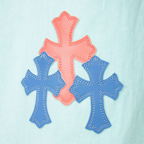 EXCLUSIVE CROSS PATCH DENIM