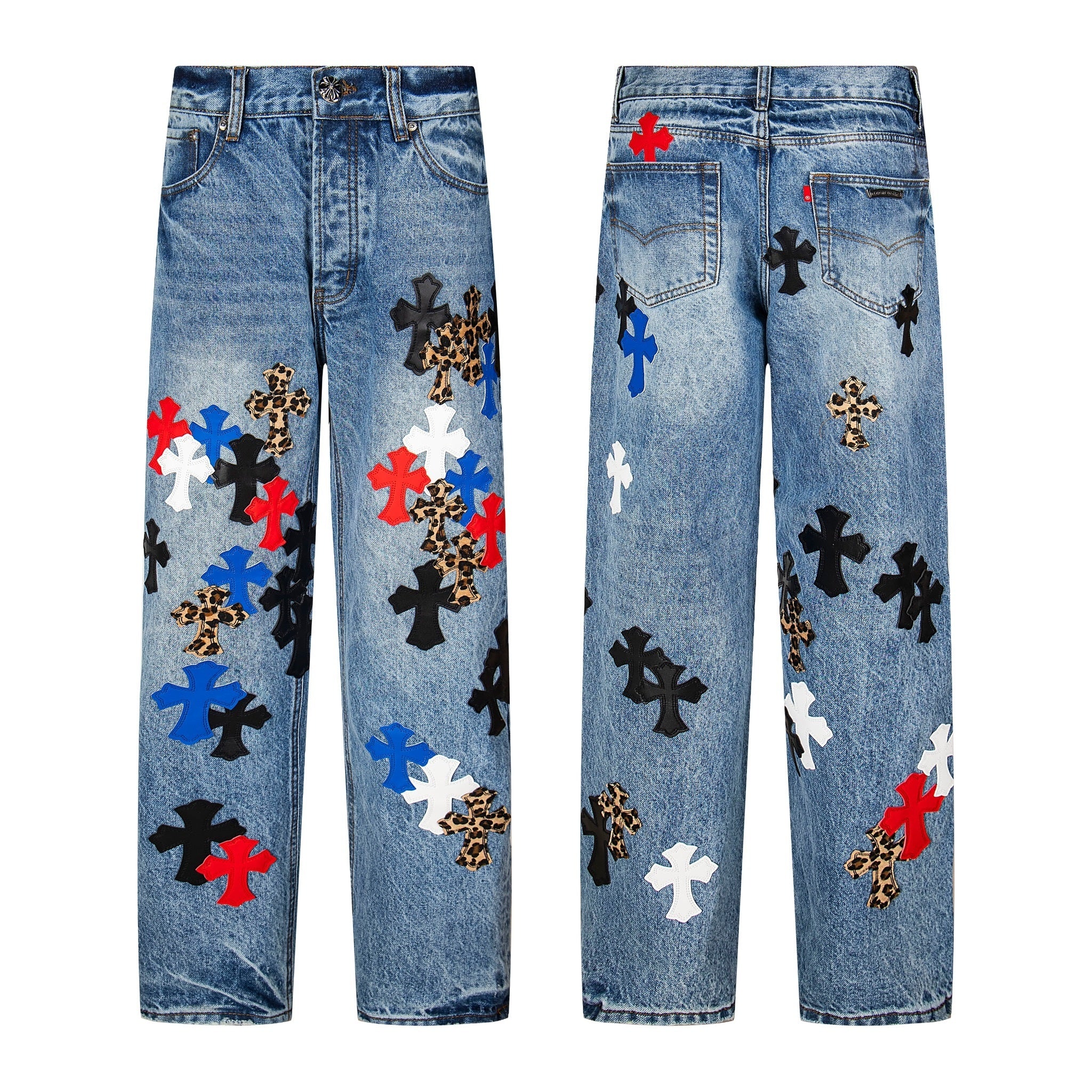 EXCLUSIVE CROSS PATCH DENIM
