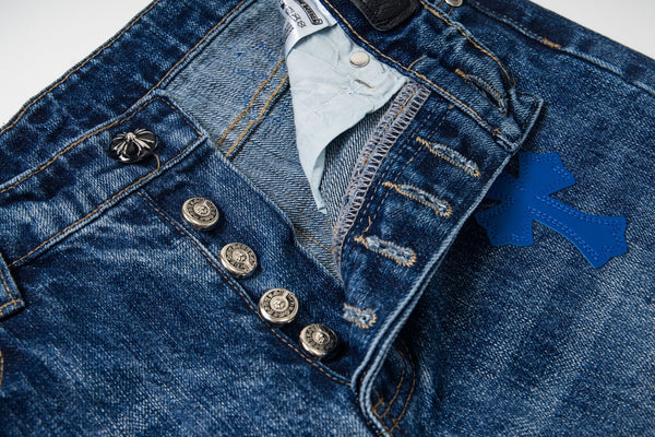 EXCLUSIVE CROSS PATCH DENIM
