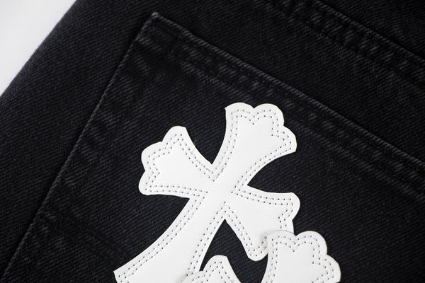 EXCLUSIVE CROSS PATCH DENIM