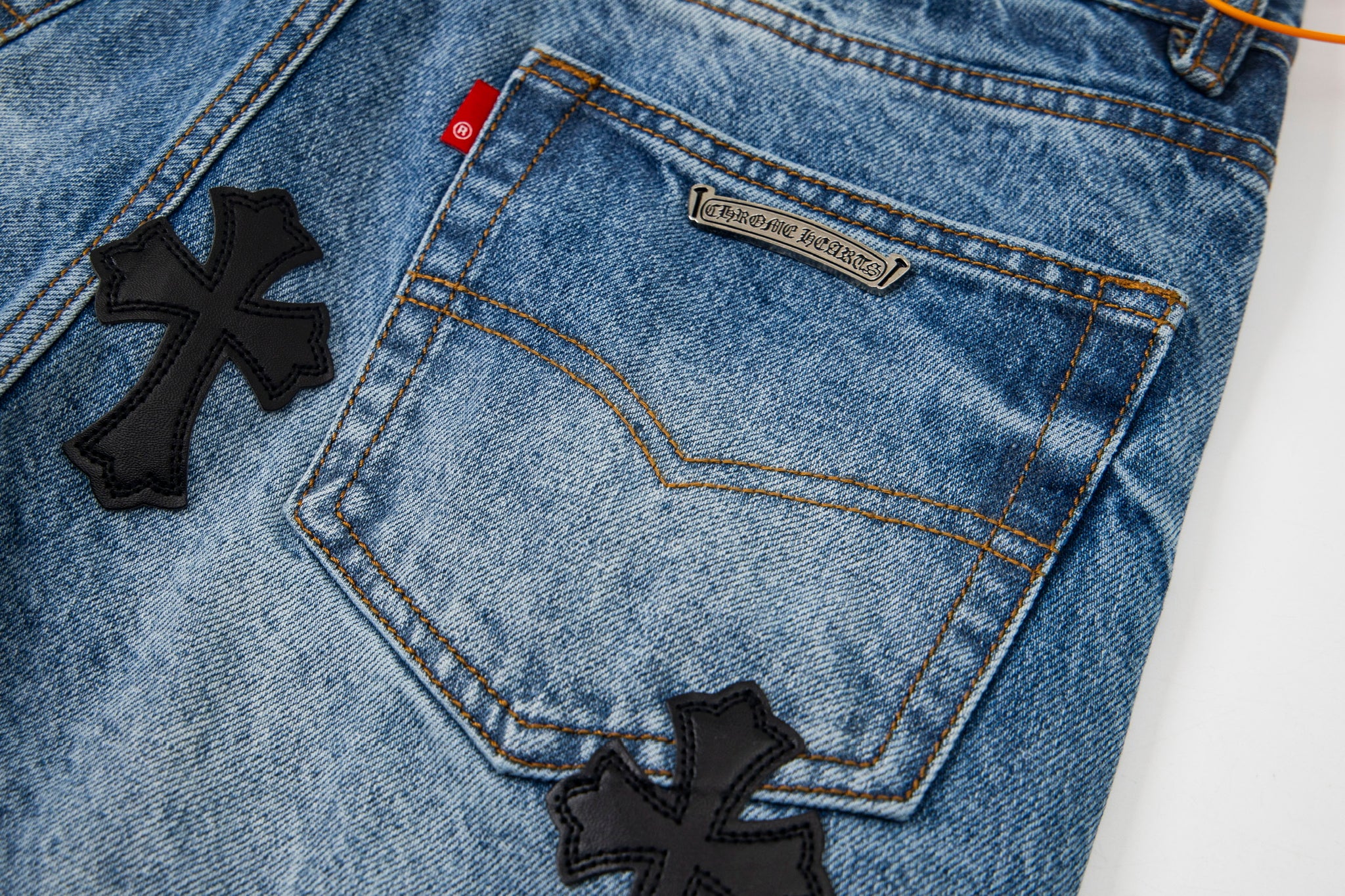 EXCLUSIVE CROSS PATCH DENIM