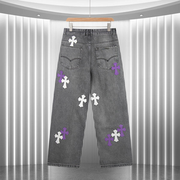 EXCLUSIVE CROSS PATCH DENIM