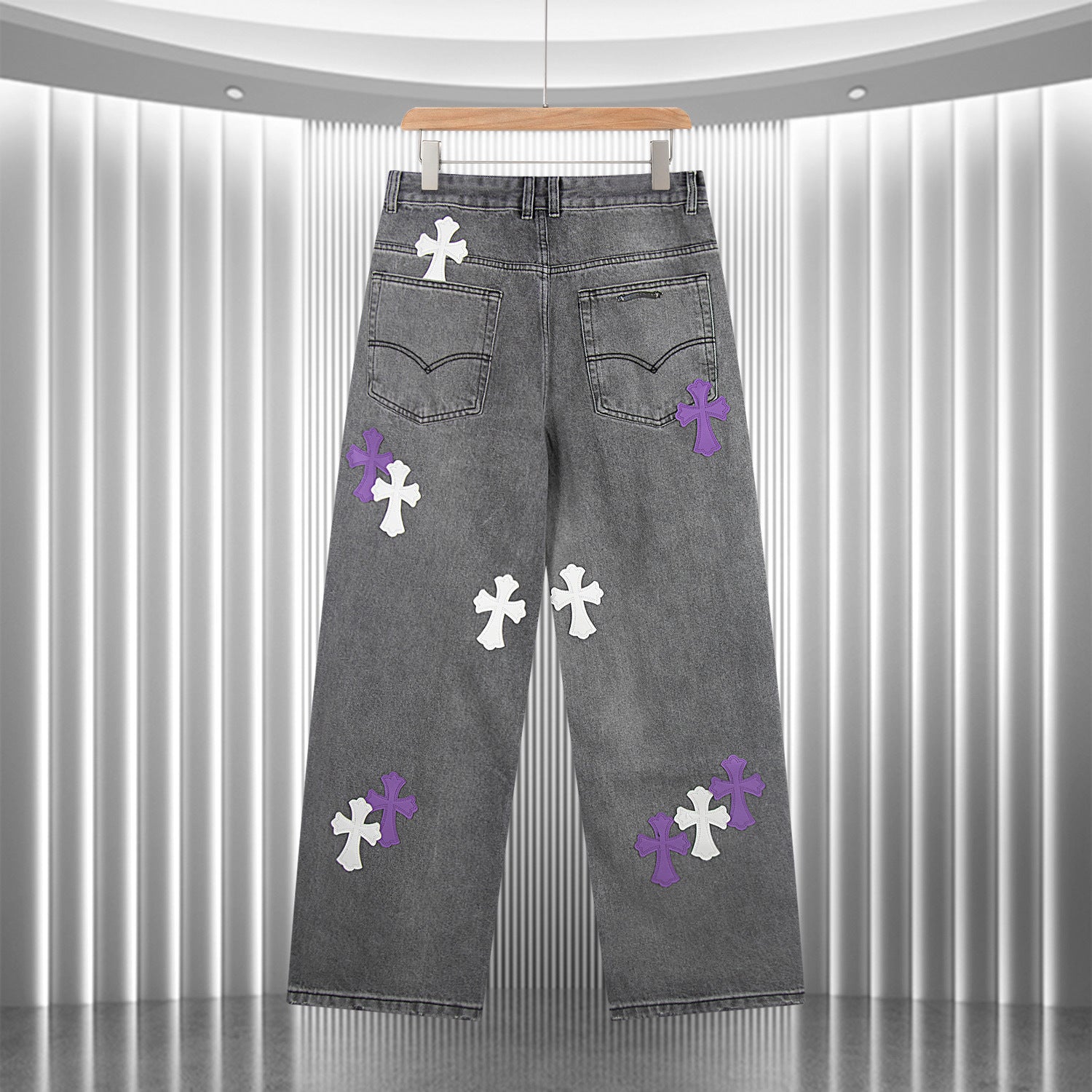 EXCLUSIVE CROSS PATCH DENIM
