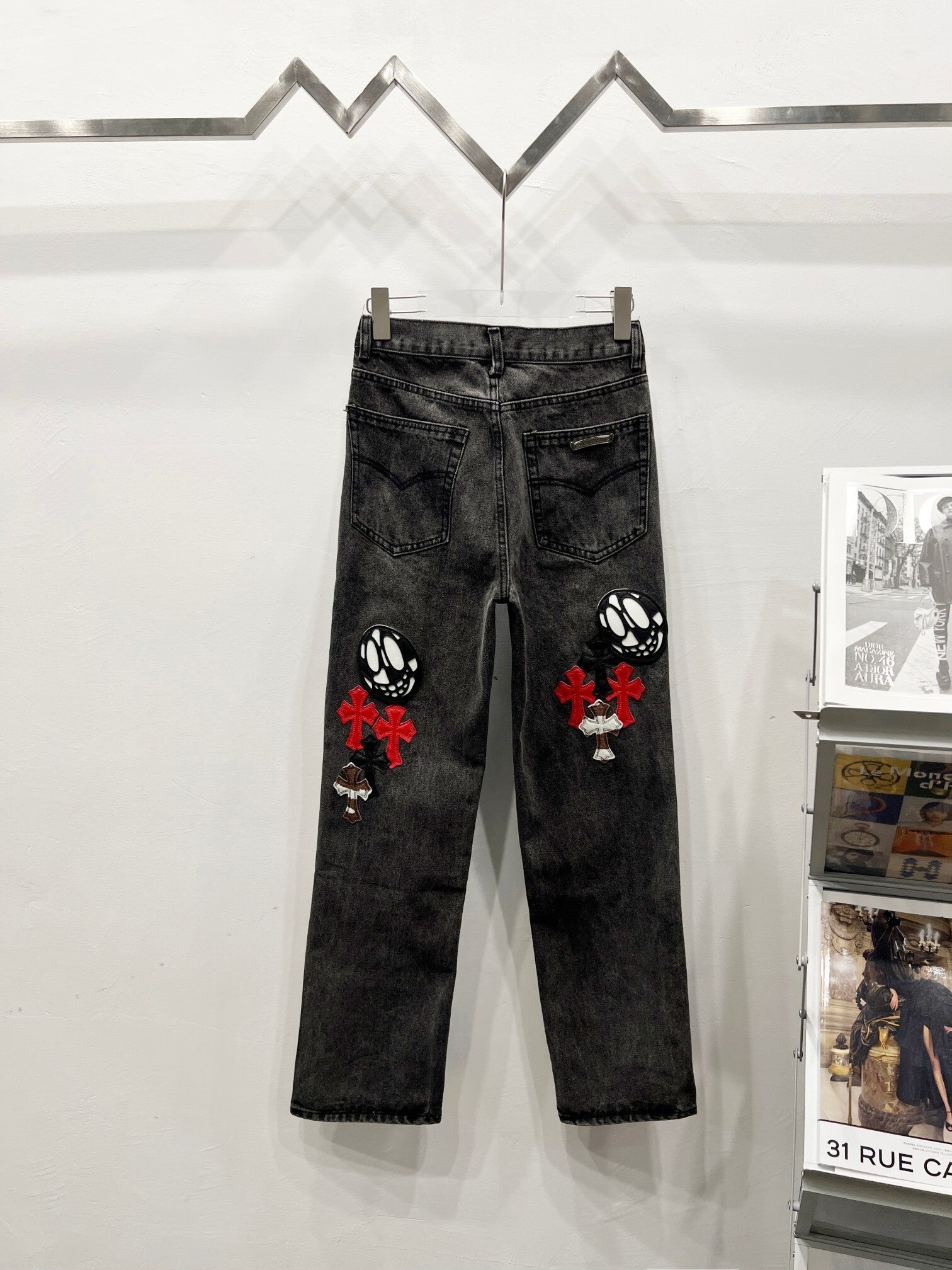 EXCLUSIVE CROSS PATCH DENIM