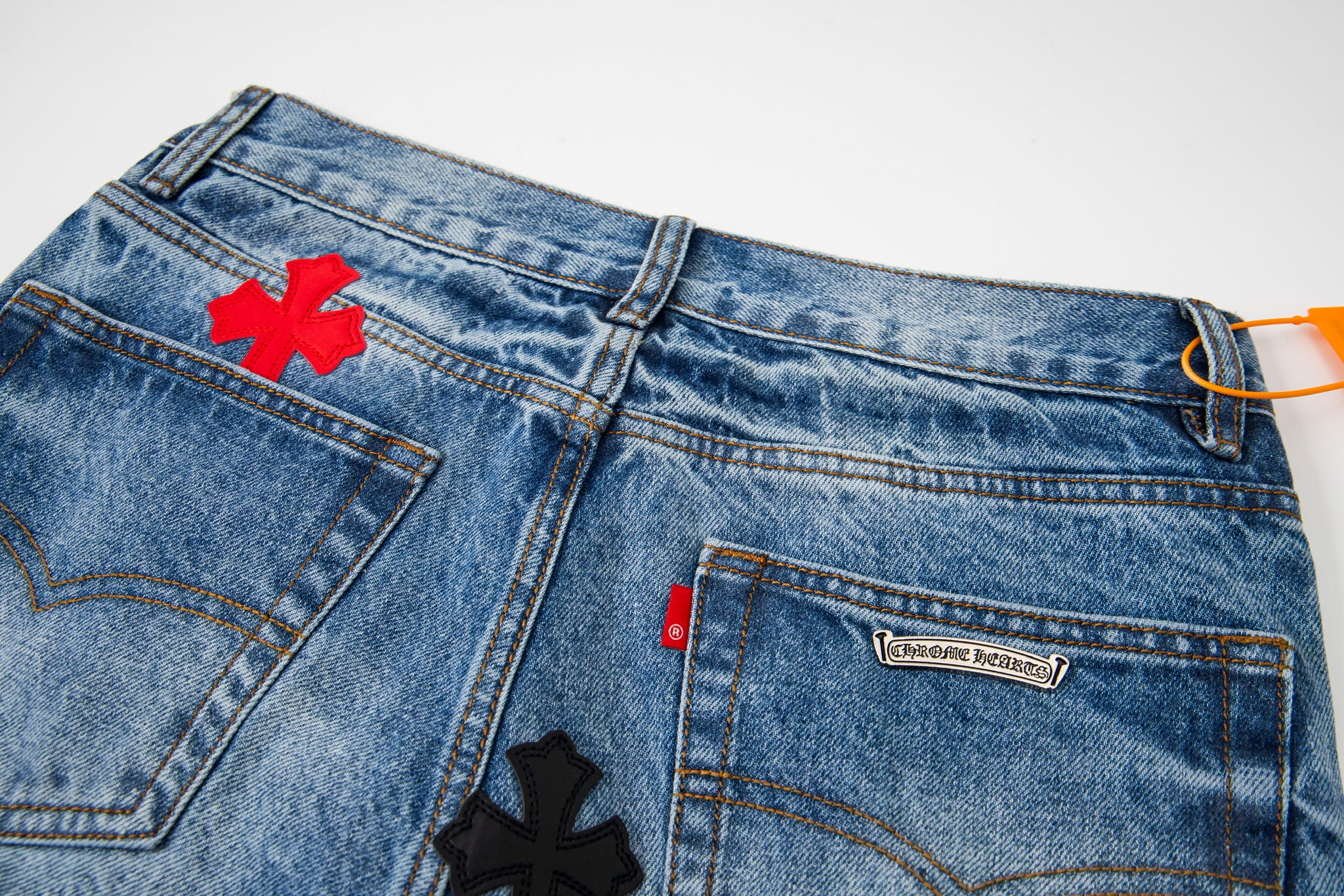 EXCLUSIVE CROSS PATCH DENIM