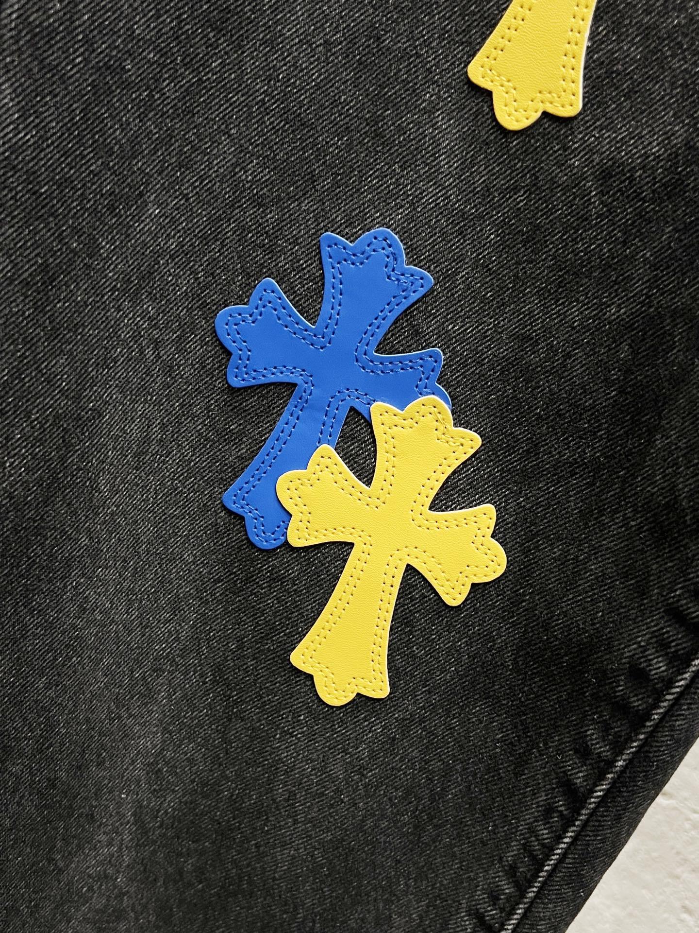EXCLUSIVE NEW YORK CITY CROSS PATCH DENIM
