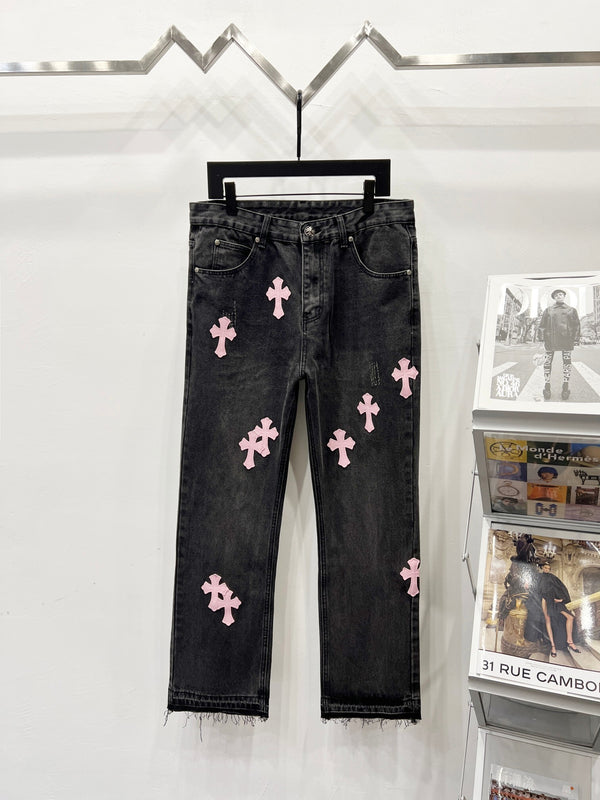 EXCLUSIVE CROSS PATCH DENIM
