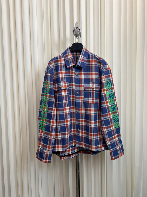 EXCLUSIVE FLANNEL BUTTON SHIRT