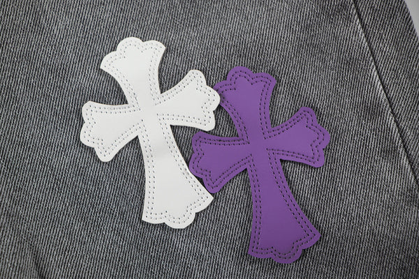 EXCLUSIVE CROSS PATCH DENIM