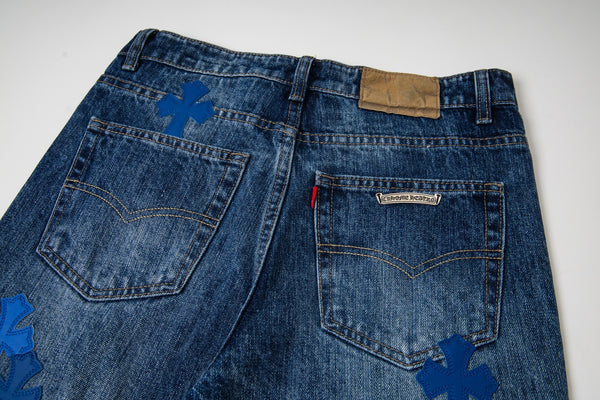 EXCLUSIVE CROSS PATCH DENIM