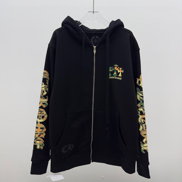 EXCLUSIVE CAMO ZIP UP HOODIE