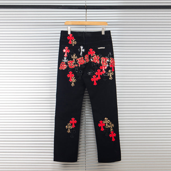 EXCLUSIVE ST. BARTH CITY CROSS PATCH DENIM