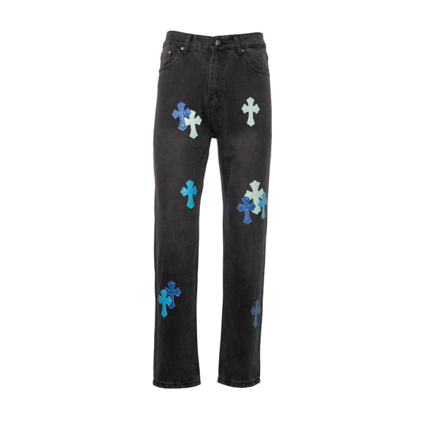 EXCLUSIVE CROSS PATCH DENIM