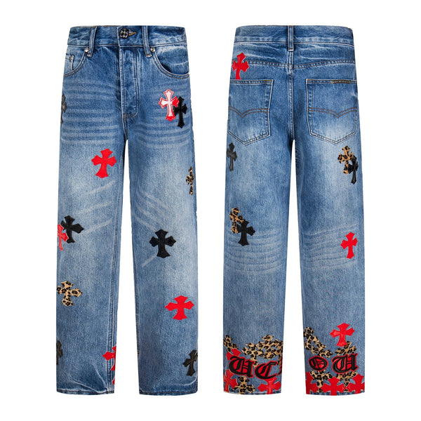 EXCLUSIVE F YOU CROSS PATCH DENIM