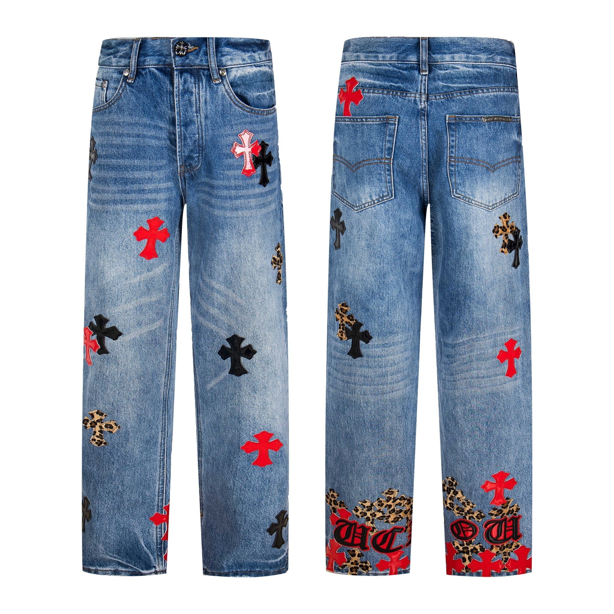 EXCLUSIVE F YOU CROSS PATCH DENIM