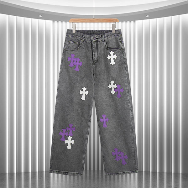 EXCLUSIVE CROSS PATCH DENIM