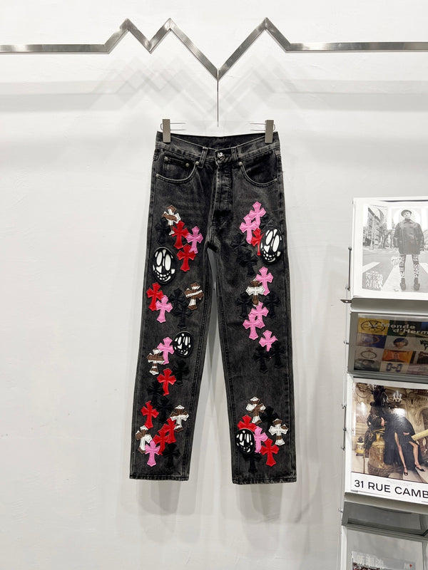 EXCLUSIVE CROSS PATCH DENIM