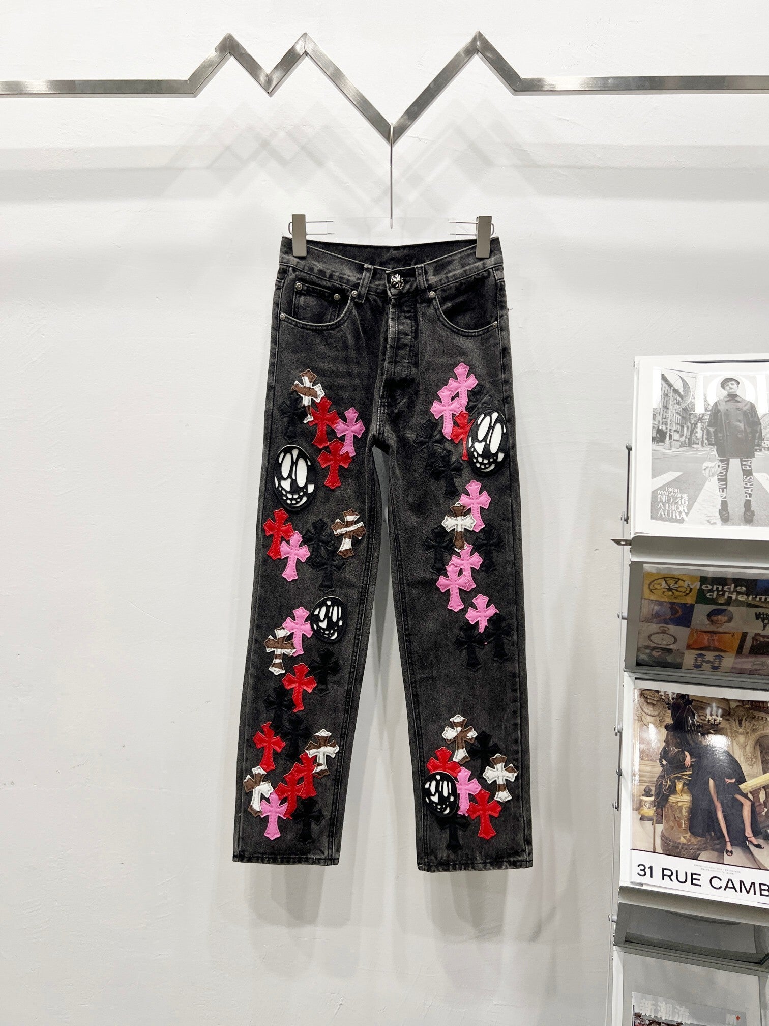 EXCLUSIVE CROSS PATCH DENIM