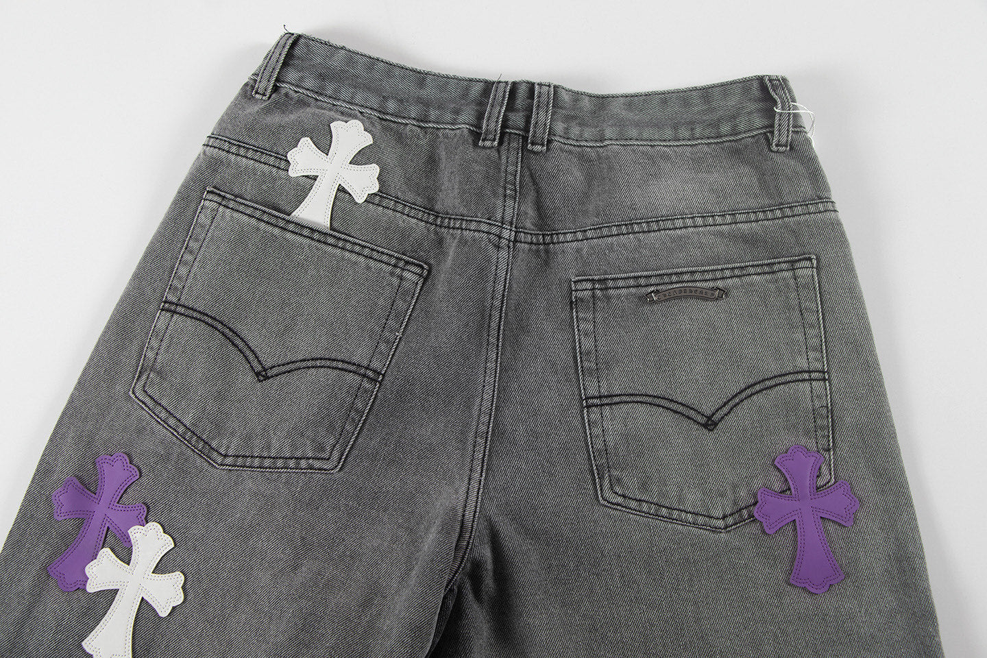 EXCLUSIVE CROSS PATCH DENIM