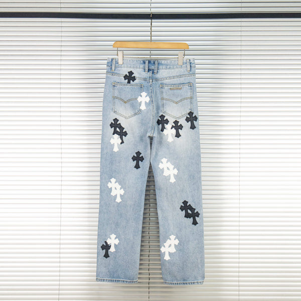 EXCLUSIVE CROSS PATCH DENIM