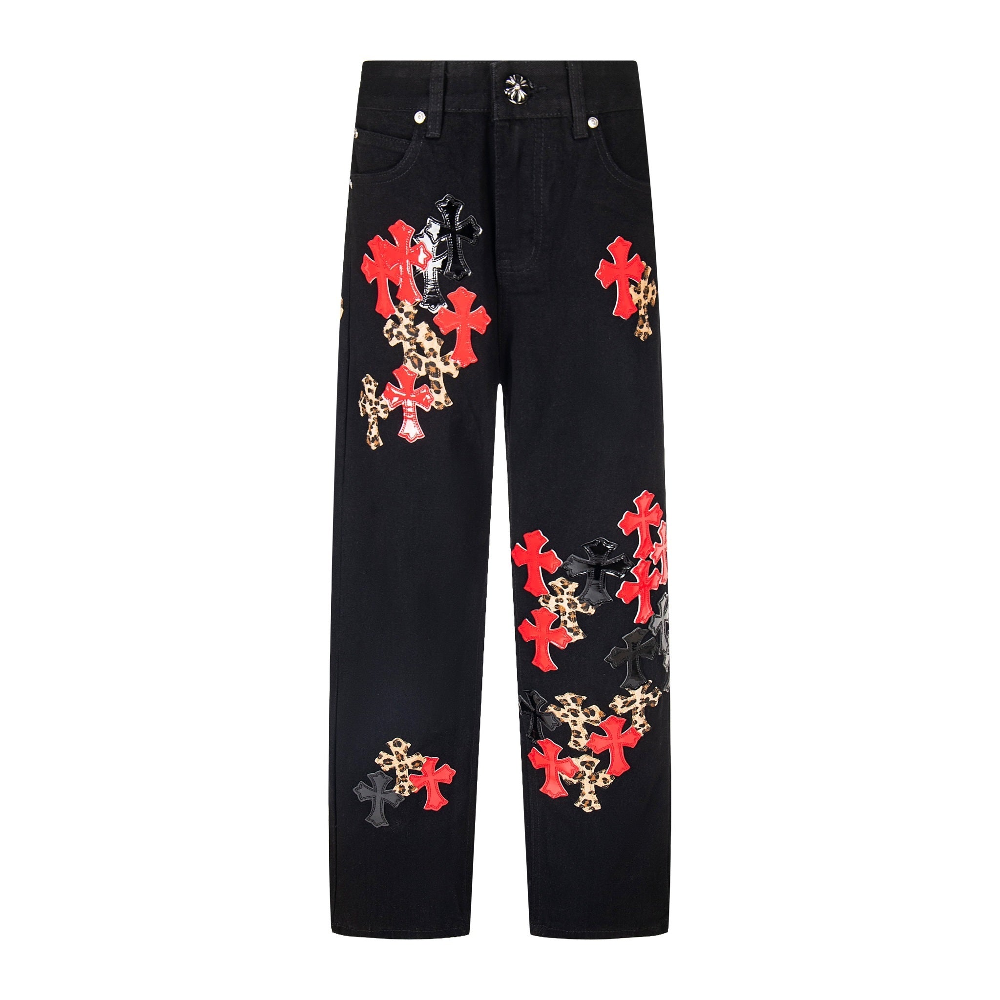 EXCLUSIVE ST. BARTH CITY CROSS PATCH DENIM