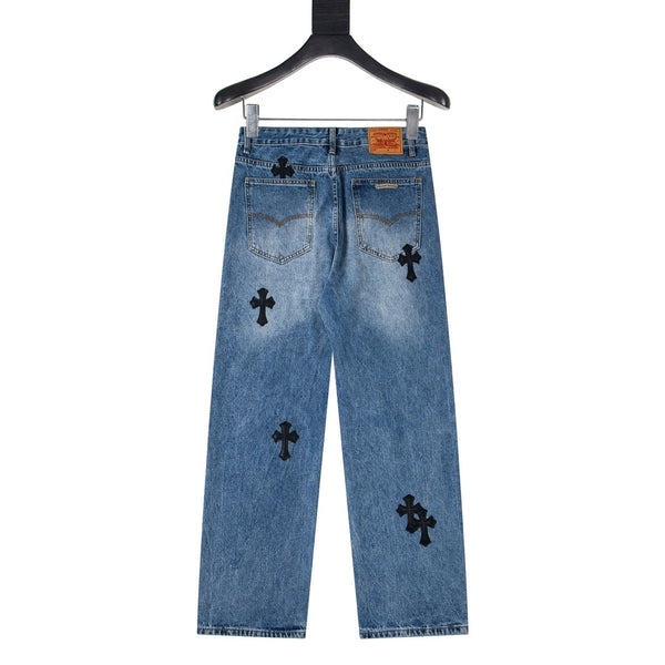 GRAFFITI SEX CROSS PATCH EXCLUSIVE DENIM