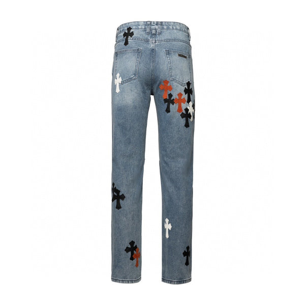 EXCLUSIVE CROSS PATCH DENIM