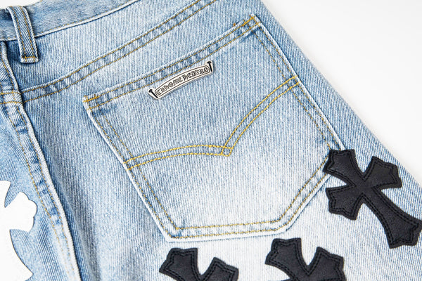 EXCLUSIVE CROSS PATCH DENIM