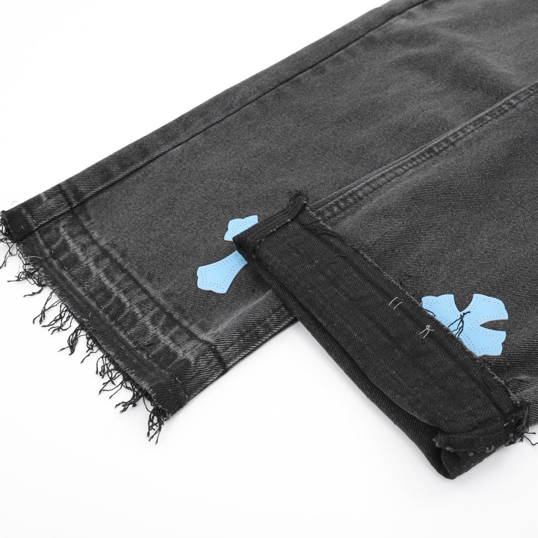 EXCLUSIVE CROSS PATCH DENIM