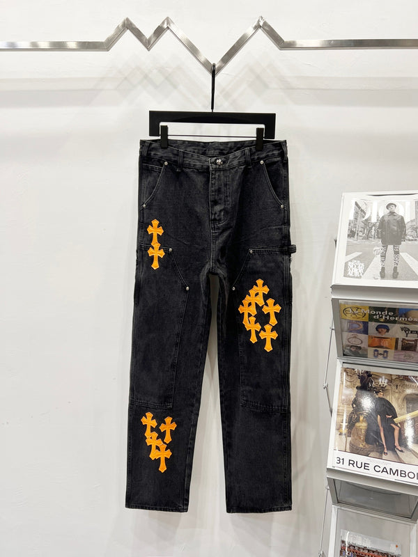 JAPAN EXCLUSIVE CROSS PATCH DENIM