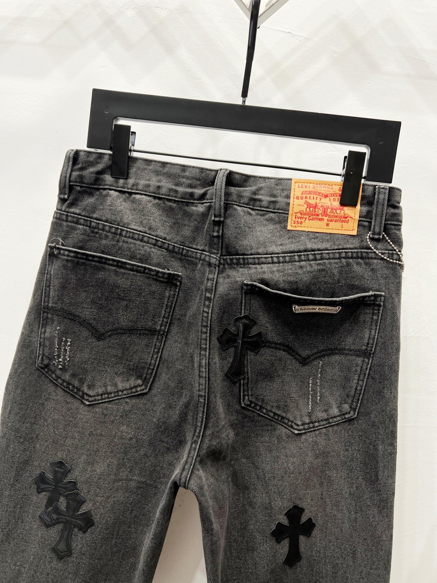 EXCLUSIVE CROSS PATCH DENIM