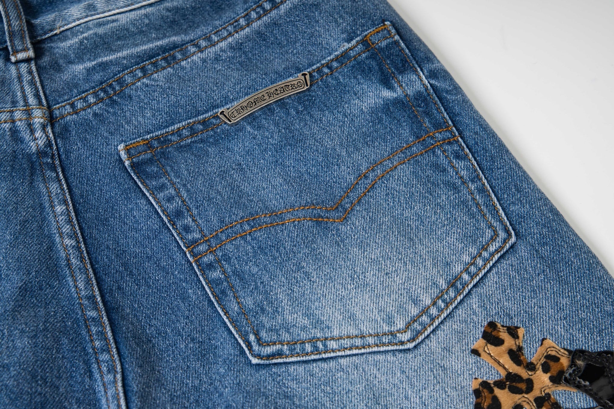 EXCLUSIVE F YOU CROSS PATCH DENIM