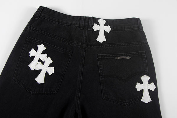 EXCLUSIVE CROSS PATCH DENIM