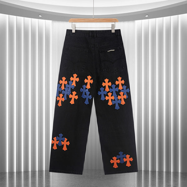 EXCLUSIVE CROSS PATCH DENIM