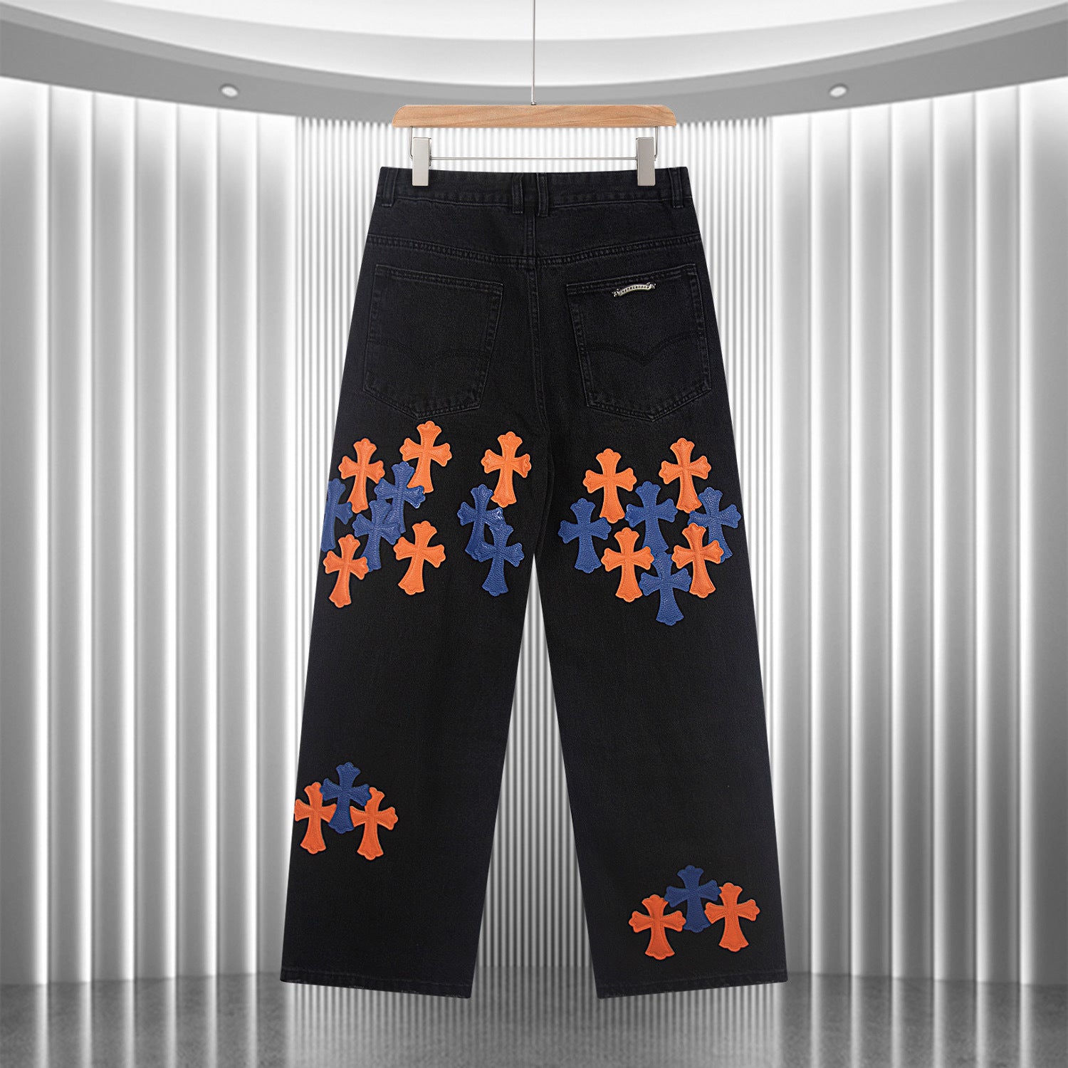 EXCLUSIVE CROSS PATCH DENIM