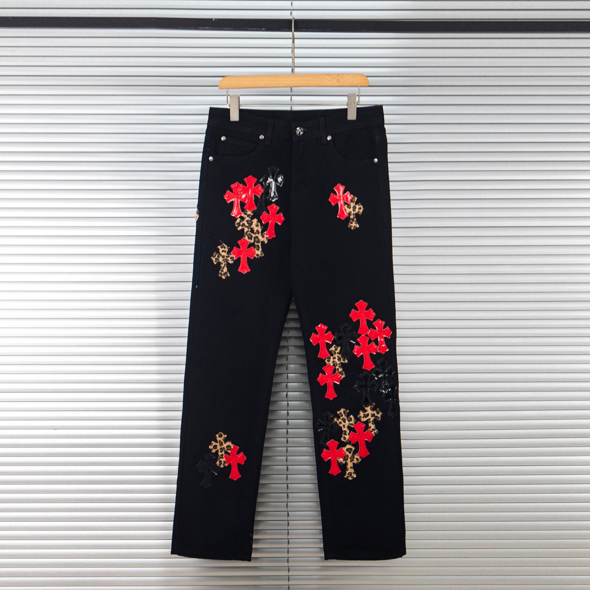 EXCLUSIVE ST. BARTH CITY CROSS PATCH DENIM