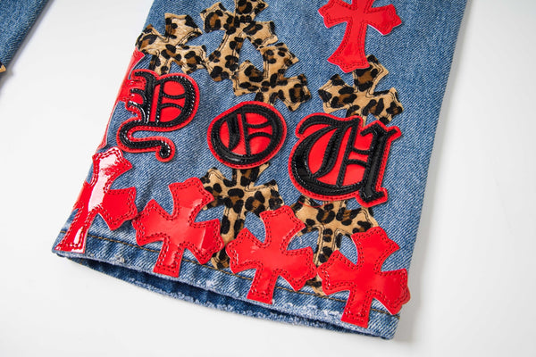 EXCLUSIVE F YOU CROSS PATCH DENIM