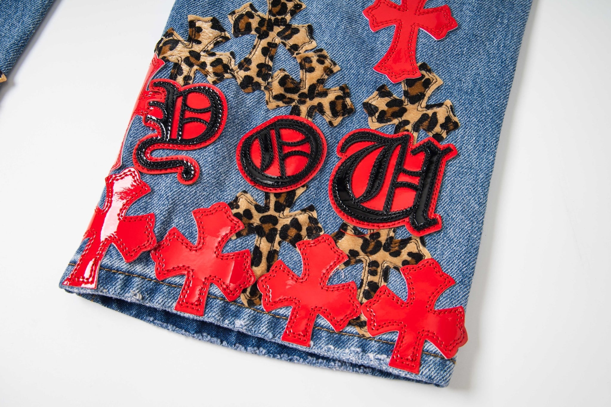 EXCLUSIVE F YOU CROSS PATCH DENIM