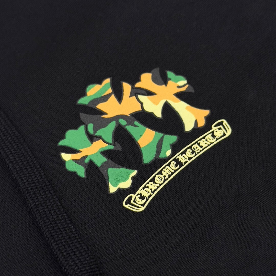 EXCLUSIVE CAMO ZIP UP HOODIE