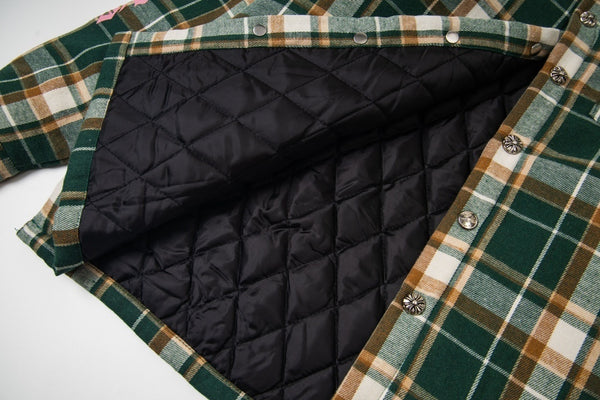 EXCLUSIVE FLANNEL BUTTON JACKET